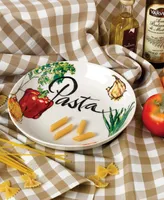 Vegetable Porcelain Pasta by Lorren Home Trends, Set of 5