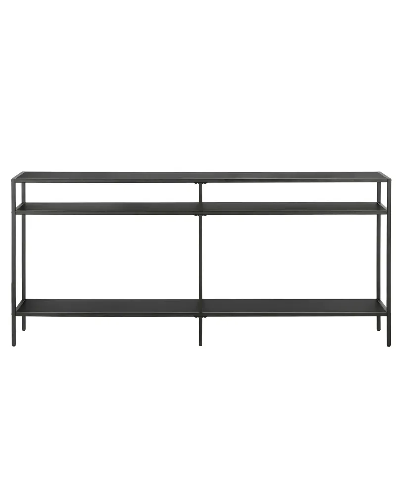Sivil 64" Console Table with Shelves