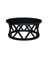 Round Ceylon Coffee Table