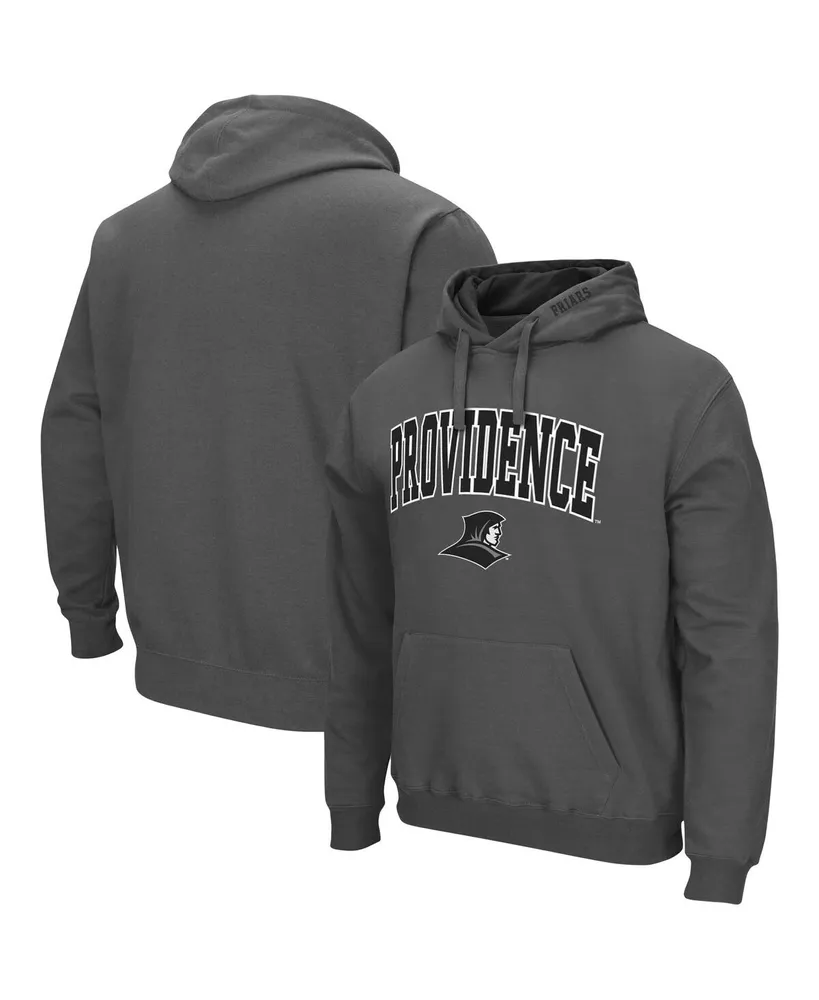 Men's Charcoal Providence Friars Arch and Logo Pullover Hoodie