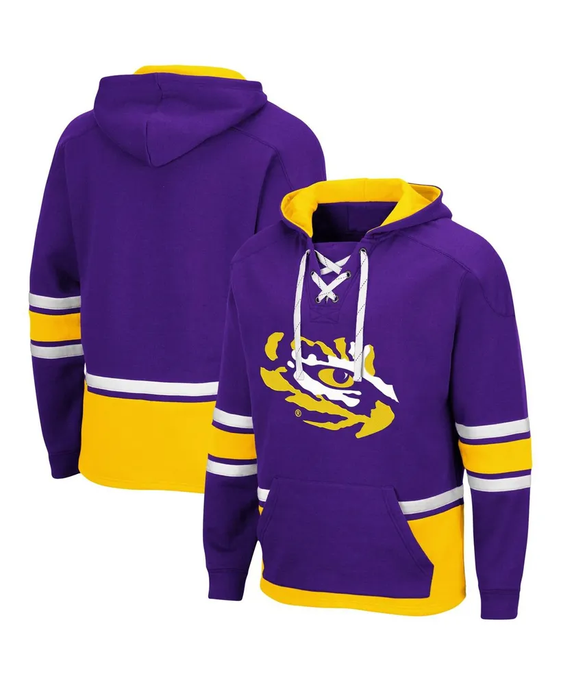 Men's Lsu Tigers Lace Up 3.0 Pullover Hoodie