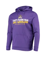 Men's Purple Ecu Pirates Lantern Pullover Hoodie