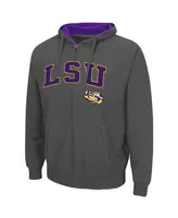 Colosseum Men's Lsu Tigers Arch Logo 3.0 Full-Zip Hoodie