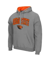 Men's Charcoal Oregon State Beavers Arch Logo 3.0 Pullover Hoodie