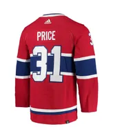 Men's Carey Price Red Montreal Canadiens Home Authentic Pro Player Jersey