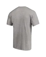 Men's Heathered Gray Clemson Tigers First Sprint Team T-shirt