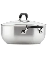 KitchenAid Stainless Steel 4 Quart Induction Casserole with Lid