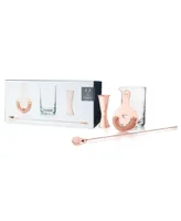 Viski Copper Barware Gift Set, 4 Piece