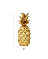 Traditional Decorative Pineapple, 14" x 6"