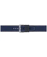 Tissot Men's Swiss Chronograph Supersport Blue Textile Strap Watch 40mm