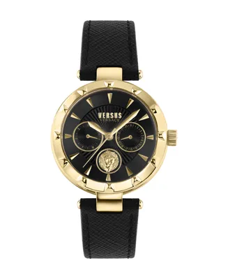 Versus by Versace Women's Sertie Leather Strap Watch 36mm