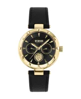 Versus by Versace Women's Sertie Leather Strap Watch 36mm