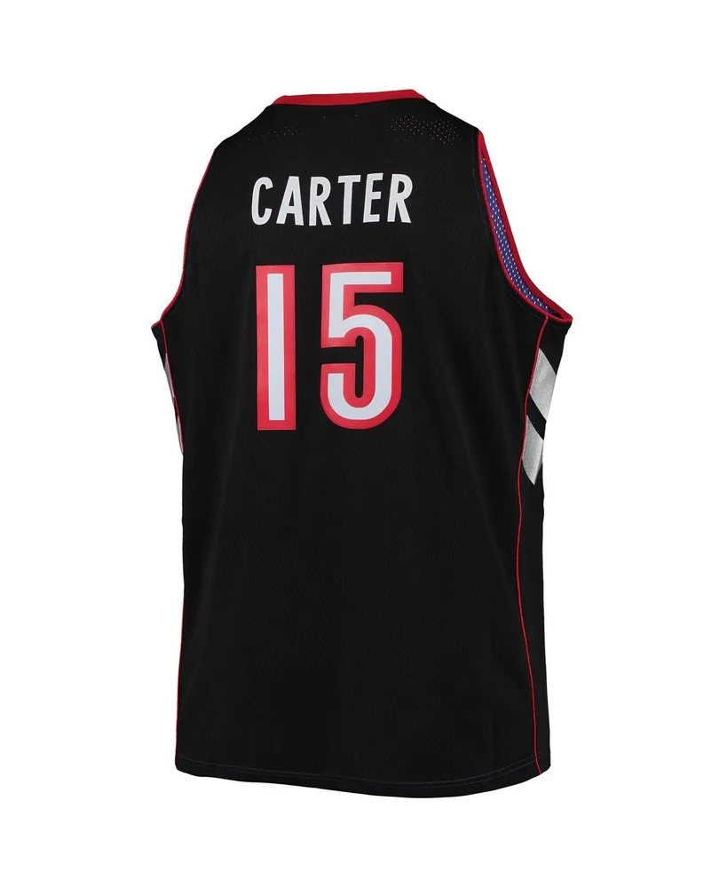 Men's Vince Carter Purple Toronto Raptors Big and Tall Hardwood Classics Swingman Jersey