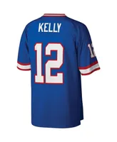 Men's Jim Kelly Royal Buffalo Bills Legacy Replica Jersey