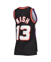 Women's Steve Nash Black Phoenix Suns Hardwood Classics Swingman Jersey