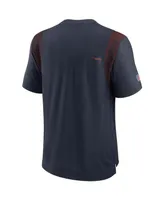 Men's Navy Chicago Bears Sideline Player Uv Performance T-shirt