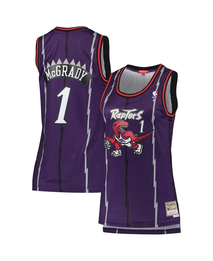 Women's Tracy McGrady Purple Toronto Raptors 1998-99 Hardwood Classics Swingman Jersey