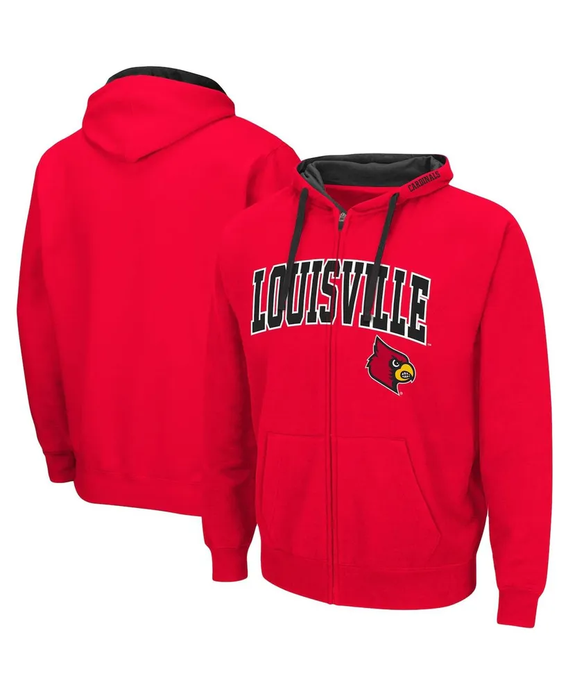 Big & Tall Men's Louisville Cardinals Pullover Fleece Hoodie