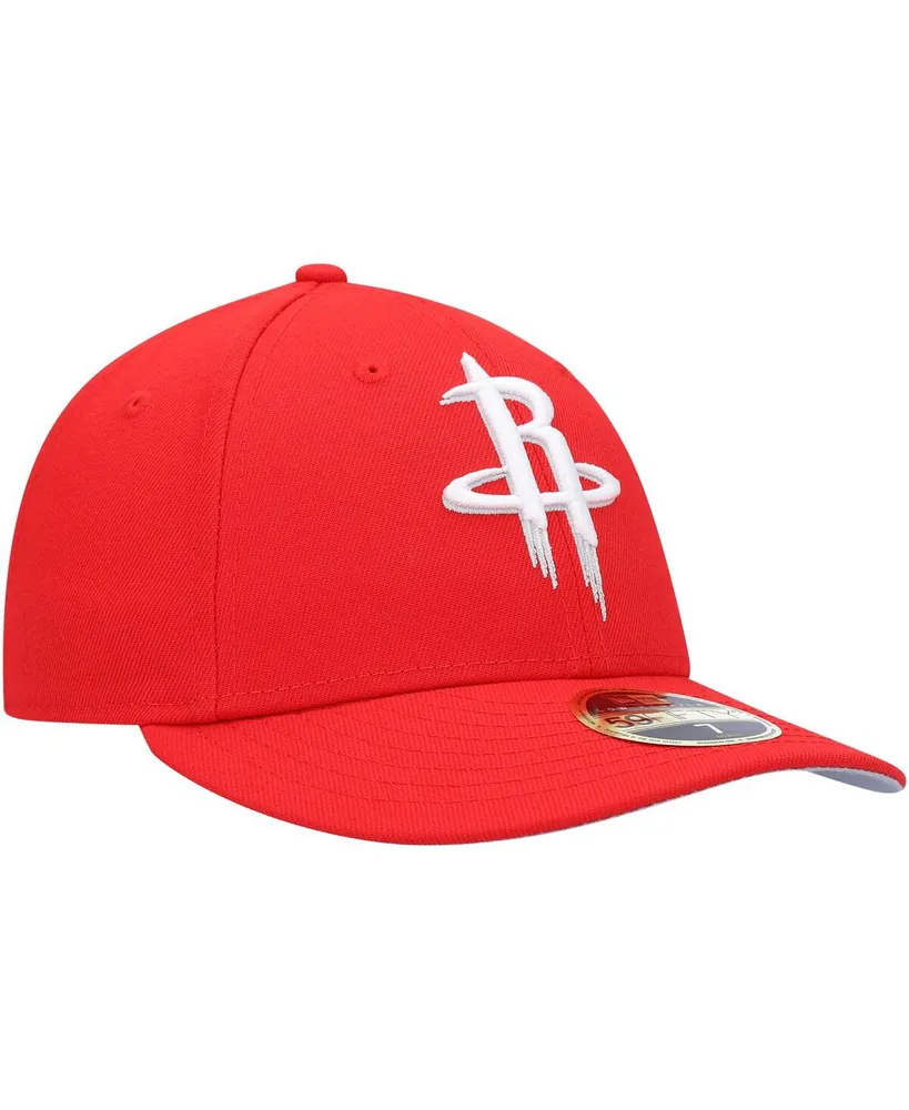 Men's Red Houston Rockets Team Low Profile 59FIFTY Fitted Hat