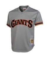 Men's Will Clark San Francisco Giants 1989 Authentic Cooperstown Collection Batting Practice Jersey - Gray