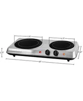 Double-Plate and Cooktop Electric Infrared Burner