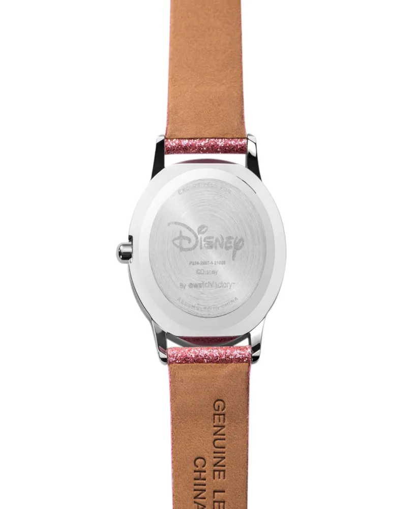 ewatchfactory Girl's Disney Zombies 2 Leather Strap Watch 32mm