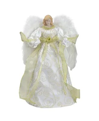 14" Angel in a Dress Christmas Tree Topper