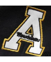Women's Stadium Athletic Black Appalachian State Mountaineers Arched Name Full-Zip Hoodie