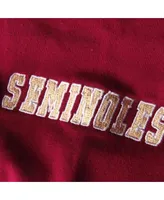 Women's Garnet Florida State Seminoles Big Logo Pullover Hoodie