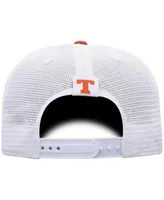 Men's Texas Orange and White Texas Longhorns Trucker Snapback Hat