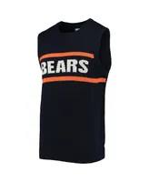 Men's Navy, Orange Chicago Bears Player Sweater Vest
