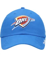Women's Blue Oklahoma City Thunder Miata Clean Up Logo Adjustable Hat