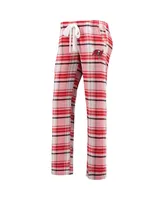 Women's Red, Black Tampa Bay Buccaneers Accolade Flannel Pants