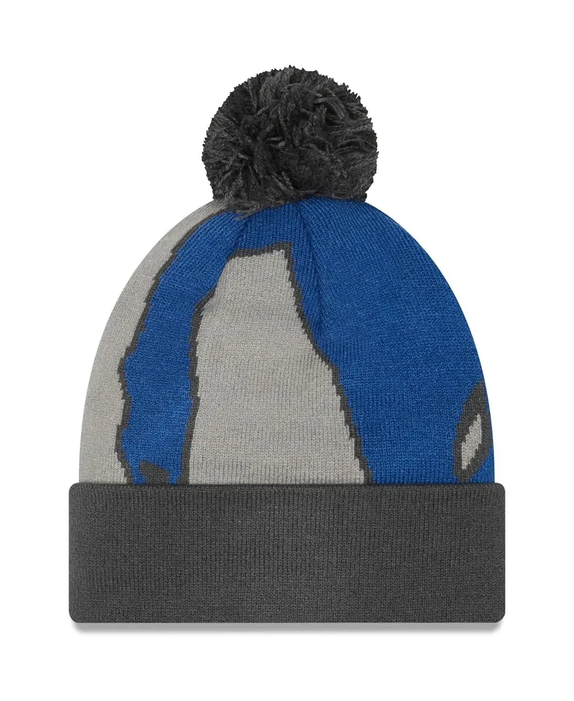 Men's Graphite Indianapolis Colts Logo Whiz Redux Cuffed Knit Hat