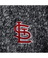 Newborn and Infant Boys and Girls Gray St. Louis Cardinals Game Nap Teddy Fleece Bunting Sleeper