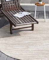 Closeout! Sabrina Soto Outdoor Ola 8' x Round Area Rug