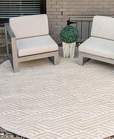 Closeout! Sabrina Soto Outdoor Hudson 8' x Round Area Rug