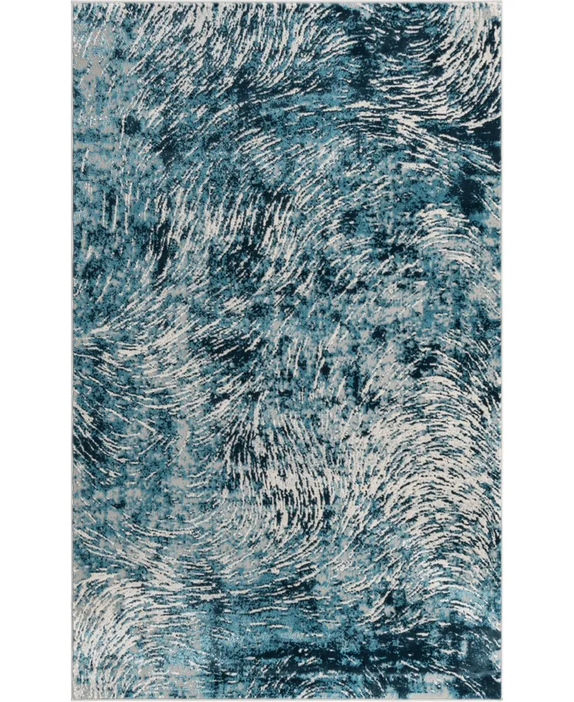 Bayshore Home Refuge Wave 5' x 8' Area Rug