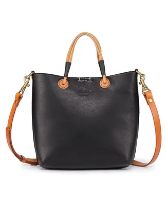 Old Trend Women's Genuine Leather Outwest Mini Tote Bag