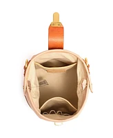 Old Trend Women's Genuine Leather Doctor Bucket Crossbody Convertible Bag