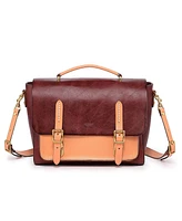 Old Trend Women's Genuine Leather Alder Brief Bag