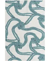 Bayshore Home Outdoor Shore Tethered 5'3" x 8' Area Rug