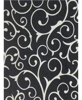 Bayshore Home Illie Scroll 7'5" x 10' Area Rug