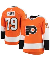 Men's adidas Carter Hart Orange Philadelphia Flyers Home Authentic Pro Player Jersey