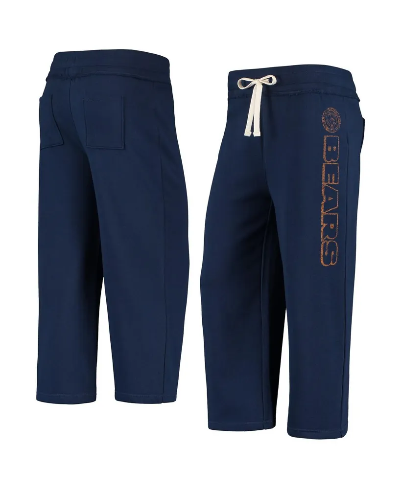 Junk Food Women's Junk Food Navy Chicago Bears Cropped Pants