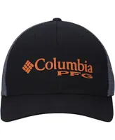 Men's Columbia Black and Gray Texas Longhorns Collegiate Snapback Hat