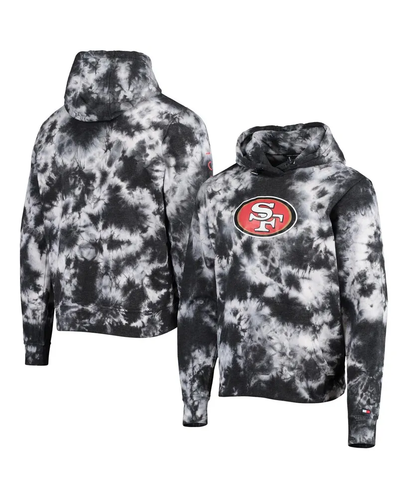 Tommy Hilfiger Men's Black, Gray San Francisco 49ers Anorak Hoodie  Quarter-Zip Jacket - Macy's