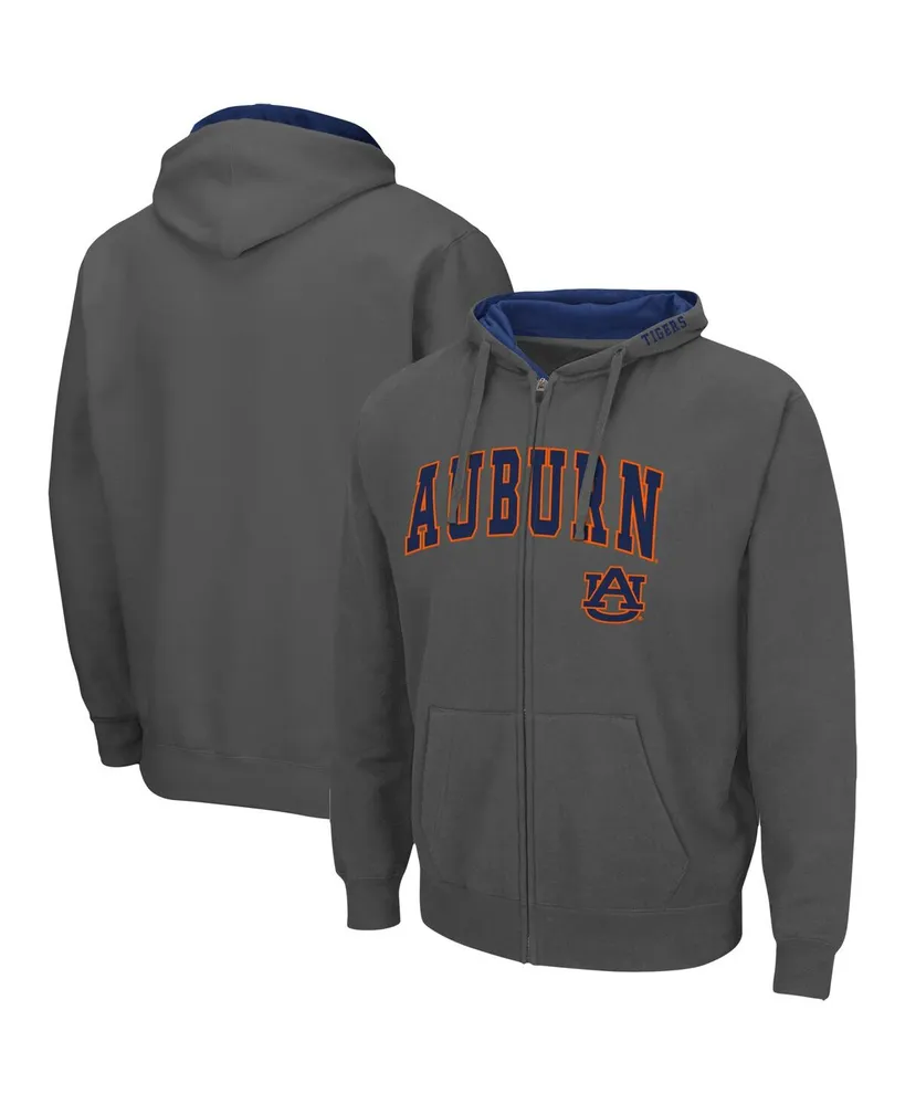 Colosseum Men's Auburn Tigers Arch Logo 3.0 Full-Zip Hoodie