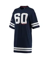 Tommy Hilfiger Women's Navy New England Patriots Clair Half-Sleeve Dress