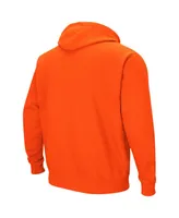 Men's Colosseum Orange Syracuse Arch and Logo 3.0 Pullover Hoodie